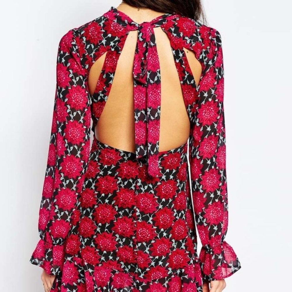 NWT For Love and Lemons Clover Mini Dress - Picture 3 of 6